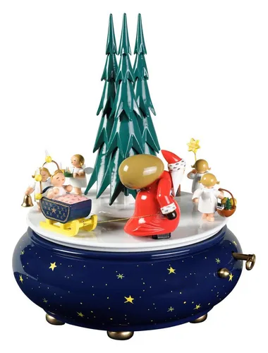 Wendt & Kühn Spieldose „Weihnachtszug“, Stille Nacht