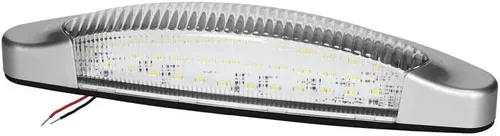 Fawo LED-Vorzeltleuchte, 48LED, 30cm, silber, 12V / 7W