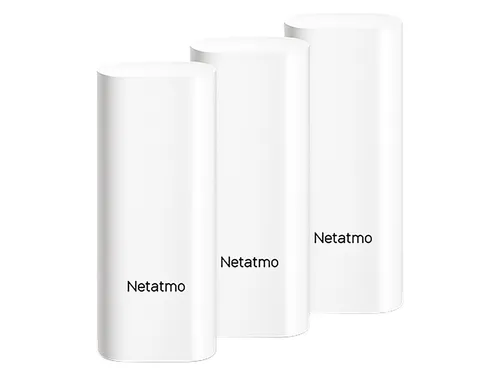 Netatmo Smarte Tür- und Fenstersensoren - Home Automation: Erhalten Sie sofortige Warnungen auf Ihrem Smartphone bei Einbruchsversuchen und offenen Fenstern für mehr Sicherheit.