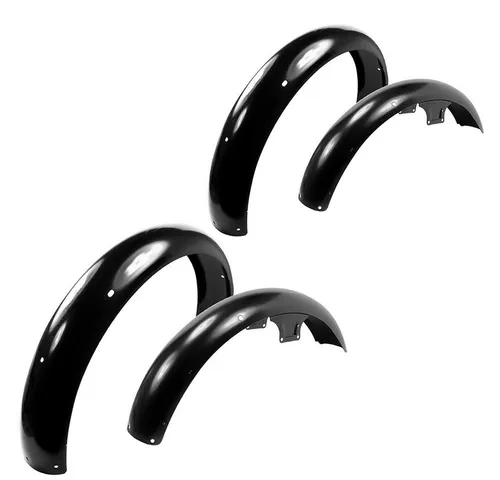 Craftride Halter Set für Simson S50/S51/S70 - Autoteile, inklusive 2x Schutzblechhalter für vorne und hinten, ideal für eine sichere und langlebige Befestigung der Kotflügel.