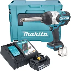 Makita DTW 1005 RF1J Akku Schlagschrauber 18 V - Leistungsstarker Schlagschrauber mit 1360 Nm Anzugsdrehmoment, bürstenlosem Motor und vielseitigen Modi für effizientes Arbeiten, ideal für Profis und anspruchsvolle Anwendungen.