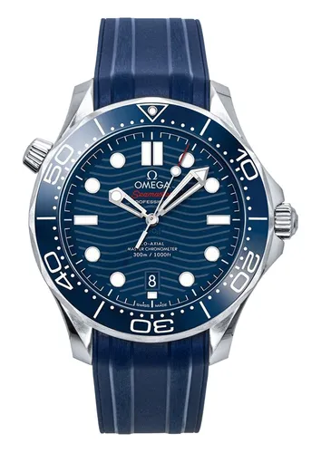 Omega Seamaster Automatic Diver Blau Zifferblatt 210.32.42.20.03.001 Herrenuhr