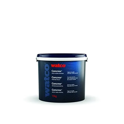 Watco Concrex Epozidharzmörtel Color (10 kg, Schwarz) in schwarz von Watco