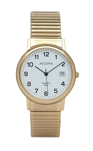 Adora Herren Armbanduhr Analog Edelstahl Zugband 28397 von Adora