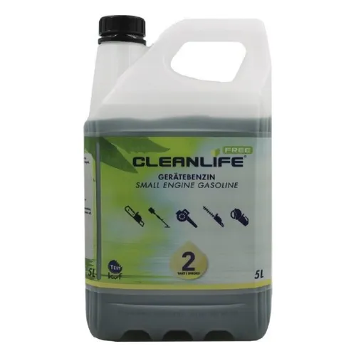 Cleanlife Gerätebenzin 5 Liter Gerätebenzin Zweitakt- und 4-Mix-Motoren Motomix