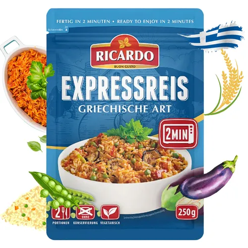 RICARDO Express Reis Griechisch 16 x 250g