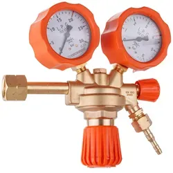 TC TECHNIC Propan-Butan Gasregler mit 2 Druckmessgeräten