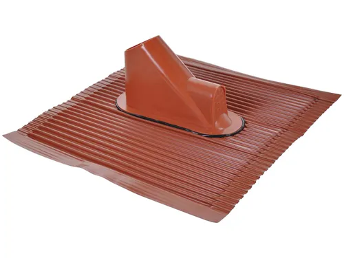 AS Sat Aluminium-Dachziegel mit Kabelführung, rot 340017 in rot von AS Sat