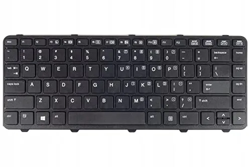 Tradebit - Tastatur für HP Probook 640 G1 645 G1 QWERTY US