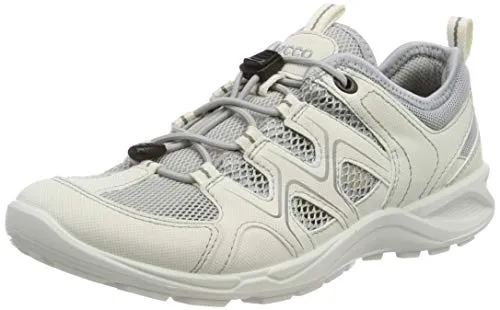Ecco Terracruiseltw Damen Sneaker in Weiß (Shadow White/Concrete 54696) - Stylische Ecco Damen Sneaker in Grau mit optimalem Tragekomfort für den Alltag, ideal für aktive Frauen.