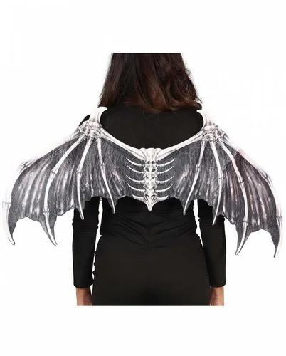 Horror-Shop Vampir-Kostüm Skelett Fledermaus Flügel 80x40cm von Horror-Shop