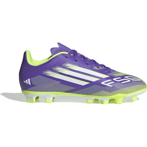 adidas Unisex Kids' F50 Club Fußballschuhe - Fußballschuhe für Kinder mit regulärem Schnitt, ideal für Kunstrasen, Hart- und Aschenplätze, für optimale Ballkontrolle und Komfort.