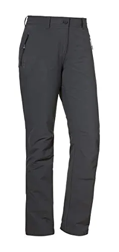 Schöffel Outdoorhose Engadin Damen grau 48 - Trachtenmode für Outdoor-Aktivitäten, schnell trocknend und mit elastischem Bund für optimalen Tragekomfort.