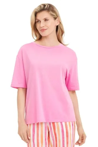 Rösch T-Shirt im spotiven Look Rosa Baumwolle/Modal 1253266 40, 10012