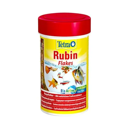 Tetra Rubin Fischfutterflocken 100g farbverstärkend
