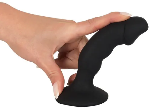 Anal Plug Vibrator wiederaufladbar Silikon P-Punkt Gesamtlänge 14 cm Vibration