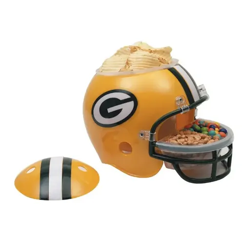 Wincraft NFL Green Bay Packers Snack-Helm - Offizielle NFL Lizenzware, perfekt für Footballabende – der Snack-Helm in originaler Größe ist ein echter Hingucker!