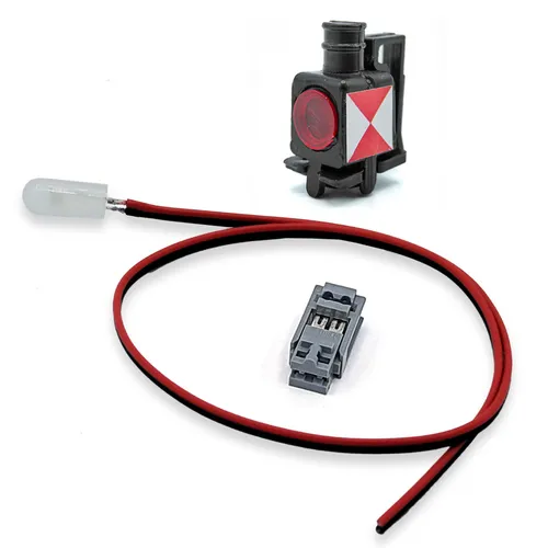 LED-Zugschlussbeleuchtung für Wagen europäisch 7-24 V für Spur-G Gartenbahn