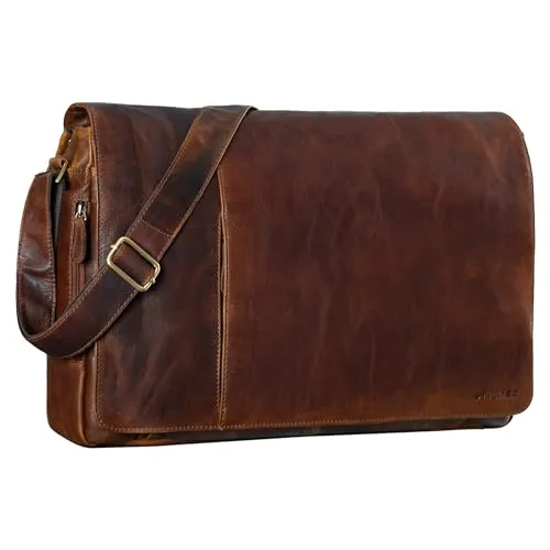 STILORD 'Maximus' XXL Ledertasche von STILORD