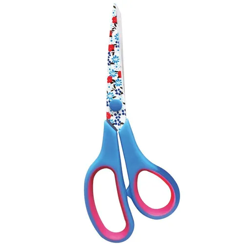 Singer Multischere mit Muster, blau C2008P5 - 19,7cm