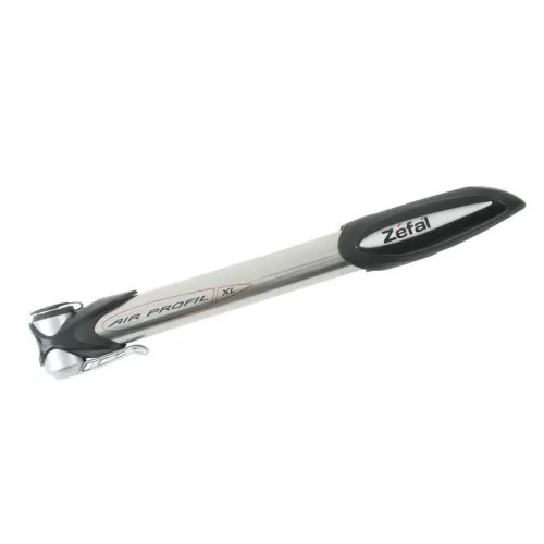Zefal 362d3 Teleskop-Mini-Luftpumpe - Luftpumpen für Rennrad, aus Aluminium, mit ergonomischem Griff und Druck bis 9 bar (130 psi) für einfaches Aufpumpen unterwegs.