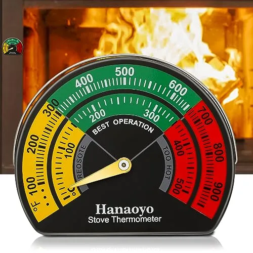 Kaminofen Thermometer Magnetisch – Effiziente Temperaturüberwachung für Holzöfen