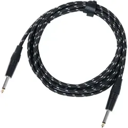 Pronomic Stage INST-3T Instrumentenkabel Klinke 3m Textil