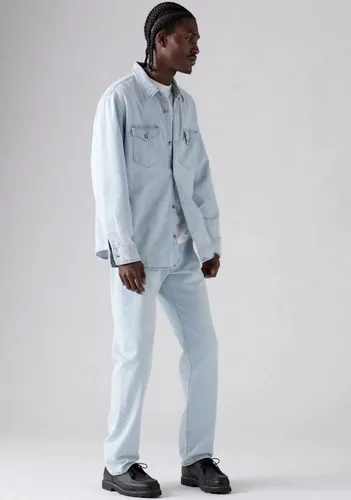 Levi's Relaxed Fit Western Jeanshemd - Herren-Freizeithemden im Western-Stil, aus 100% Baumwolle, angenehm zu tragen mit relaxed fit und langen Ärmeln für lässigen Komfort.