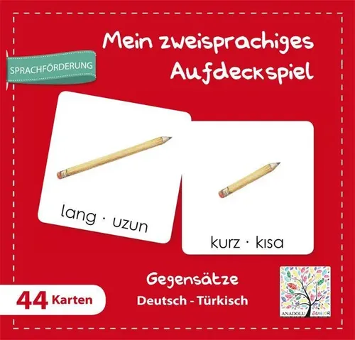 Buket Topakoglu | Mein zweisprachiges Aufdeckspiel, Gegensätze...