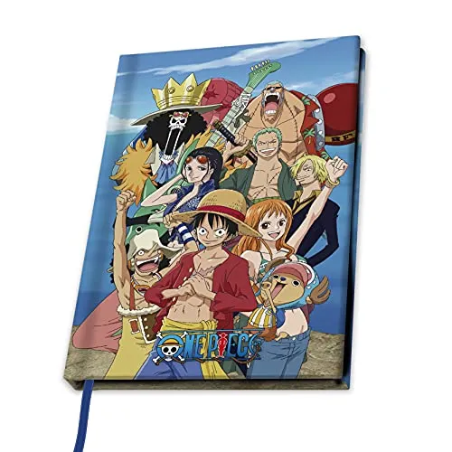 ABY style - One Piece Straw Hat Crew A5 Notizbuch