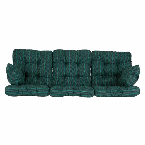 Auflagen Set Hollywoodschaukel Polster Kissen Sesselauflage Sitzkissen 170 cm