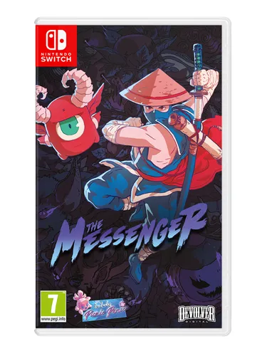 The Messenger - Nintendo Switch Spiel - Action-Plattformspiel für Nintendo Switch, erlebe eine spannende Zeitreise mit präzisen Kontrollen und nostalgischen 8-Bit Grafiken.