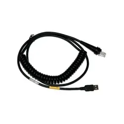HONEYWELL USB-Kabel 5 m - Gewickelt und Praktisch - Zubehör für Scanner: Langes 5 m USB-Kabel für flexible Anschlussmöglichkeiten, ideal für Scanner und andere Geräte.