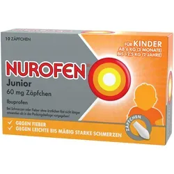 NUROFEN Junior 60 mg Zäpfchen