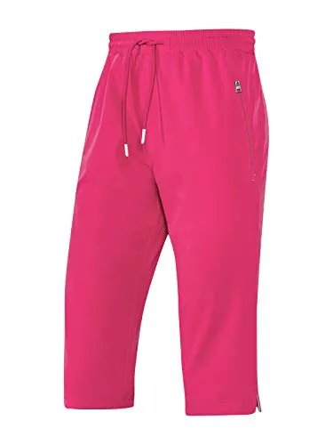 Joy Sportswear Caprihose ELLIE blau 50 - Sportliche Caprihose mit Comfort Fit für höchsten Tragekomfort. Ideal für Aktivitäten wie Klettern und Wandern. Pflegeleicht und mit praktischen Reißverschluss-Taschen.