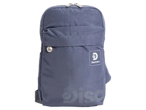 Discovery Commuter Sling Bag – Umhängetasche in Grau - Praktische Umhängetasche mit Reißverschluss und verstellbarem Schulterriemen. Ideal für den täglichen Gebrauch, bietet sie ausreichend Stauraum und eine Innentasche für kleine Gegenstände.