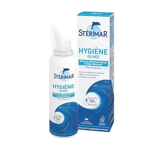 Sterimar Nasenspray für Erwachsene, 100ml – Isotonische Lösung zur Nasenhygiene