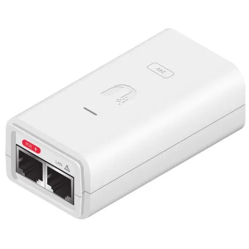 Ubiquiti POE Injector 24VDC, 12W Gigabit Port weiss von Ubiquiti