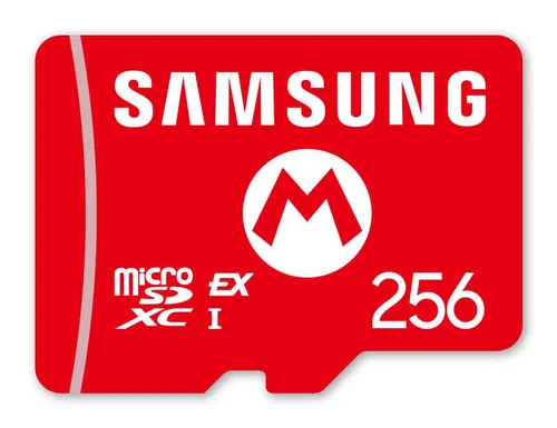 Nintendo Samsung microSD EXPRESS Card 256 GB - Speicherkarten für Spielkonsole, hohe Geschwindigkeit und ideal für Spiele und Multimedia-Inhalte.