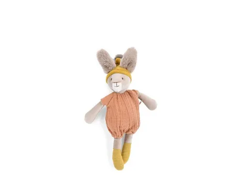 Produktbild Moulin Roty Kuscheltier Trois Lapins Kleiner Hase 32cm Plüschtier Stofftier Kaninchen