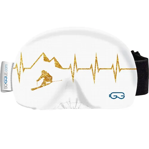 Soggle Heartbeat Skier white/gold von Soggle