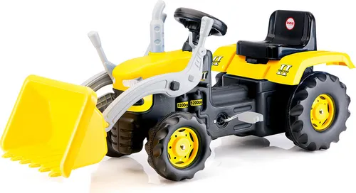 Dolu Pedaltraktor mit Bagger für Kleinkinder
