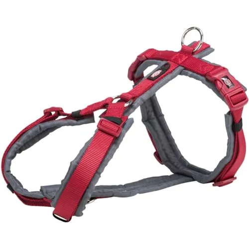 Trixie Hundegeschirr Premium Trekking Rot/Grau von Trixie