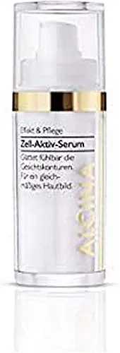 Alcina Effekt & Pflege E Zell-Aktiv-Serum 30 ml - Tagespflege - Intensives Serum mit Pentapeptiden, das die Faltentiefe verringert und die Collagenproduktion unterstützt. Für ein strafferes, gleichmäßiges Hautbild.