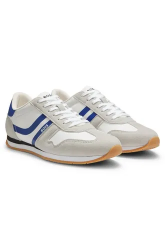 BOSS ORANGE Levon_Runn_ Sneaker – Lässige Freizeitschuhe mit Kontrastbesätzen - Die BOSS ORANGE Sneaker »Levon_Runn_« überzeugen durch ihr modernes Design und die rutschfeste EVA-Sohle. Ideal für Büro und Freizeit, bieten sie individuellen Tragekomfort und Stil.