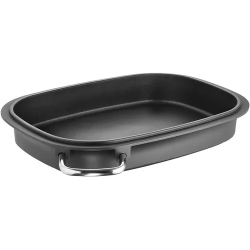 Schulte-Ufer Fischpfanne Green Life Aluna 36 x 25 cm - Robuste Pfanne aus hochwertigem Aluminiumguss mit langlebiger Antihaft-Versiegelung, ideal für energiesparendes Braten auf allen Herdarten inkl. Induktion.