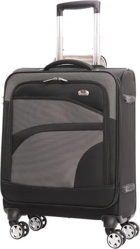 Handgepäck Koffer 55x40x20 Erweiterbar auf 55x40x23 Reisekoffer Trolley 4 Rollen