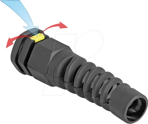 DELOCK 60626 - Kabelverschraubung M20, schwarz, IP68, 2 Stück