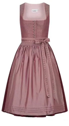 Nübler Dirndl midi Damen in rot von Nübler