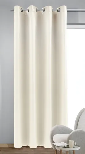 Albani Ösenschal DimOut Mia 245x140 cm - Schiebevorhang aus Polyester, blickdicht und in vielen modernen Farben erhältlich. Einfach zu montieren mit Ösen und pflegeleicht bei 30°C. Perfekt für stilvolle Raumgestaltung.